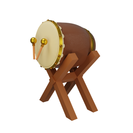 Bedug  3D Icon