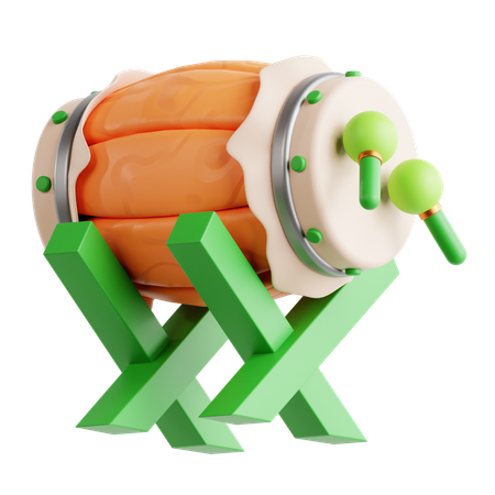 Bedug  3D Icon