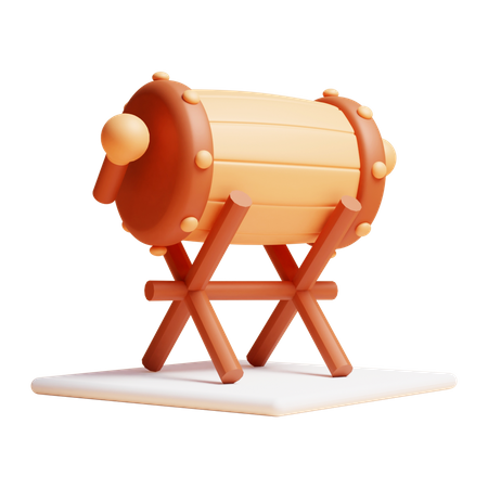 Bedug  3D Icon
