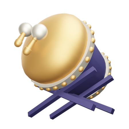 Bedug  3D Icon