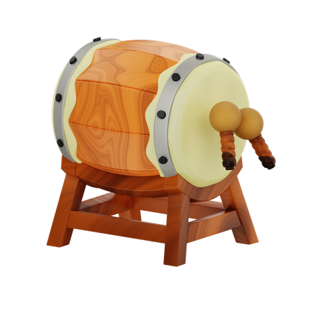 Bedug  3D Icon