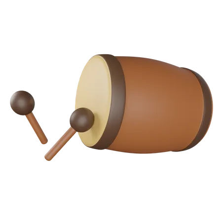Islamic Drum 3 D Illustration 3D Illustration