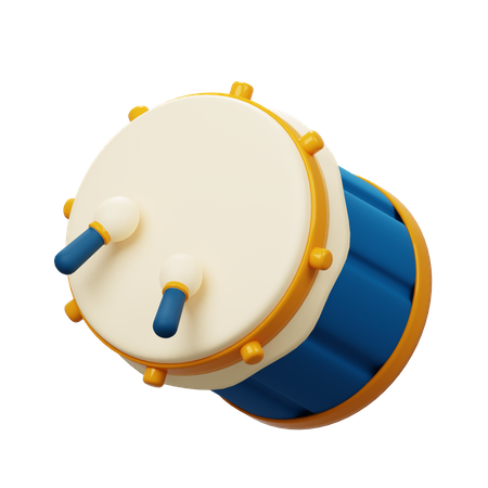 Bedug drum  3D Icon