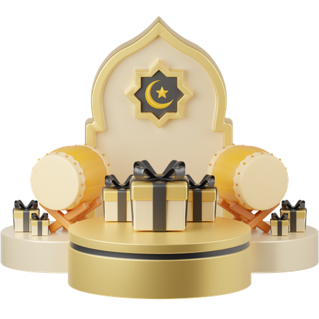 Bedug Gift  3D Icon