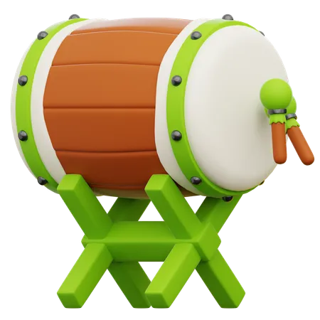 Beduk Drum  3D Icon