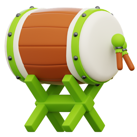 Beduk Drum  3D Icon