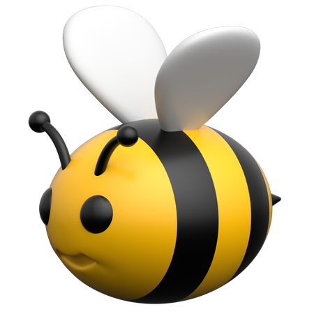 蜂  3D Icon