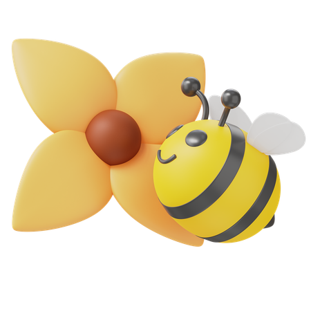 Bee  3D Icon