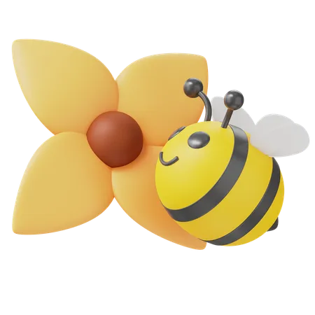 Bee  3D Icon