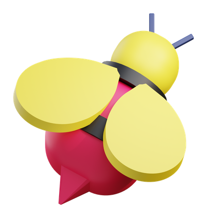 Bee  3D Icon