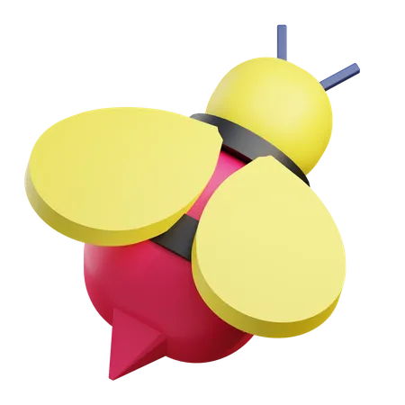 Bee  3D Icon