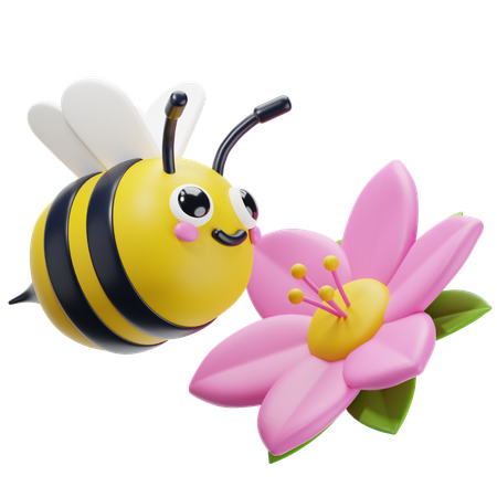 Bee  3D Icon