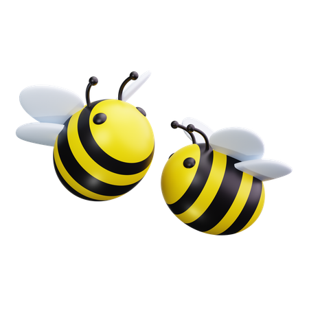 Bee  3D Icon