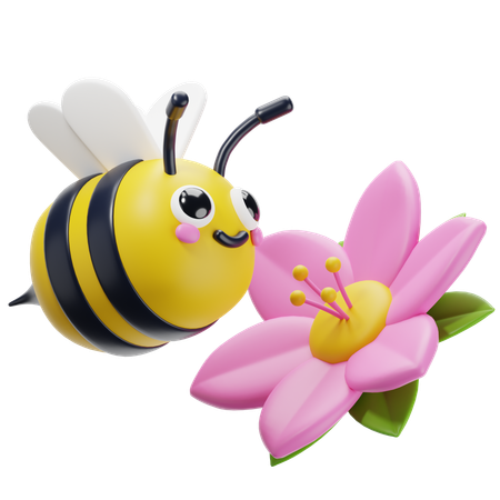Bee  3D Icon