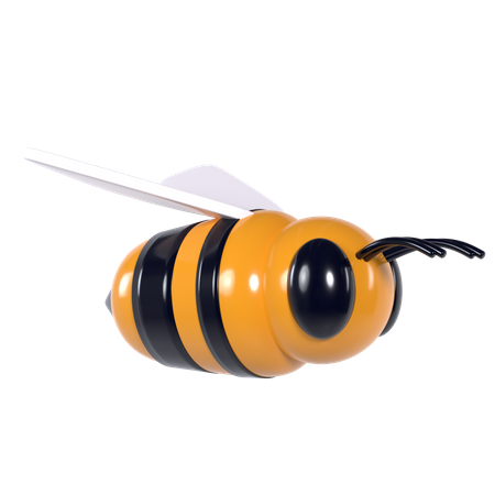 Bee 3D Illustration