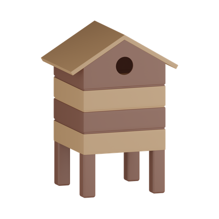 Bee Box  3D Icon