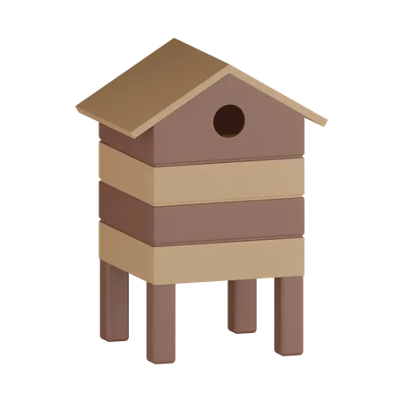 Bee Box  3D Icon