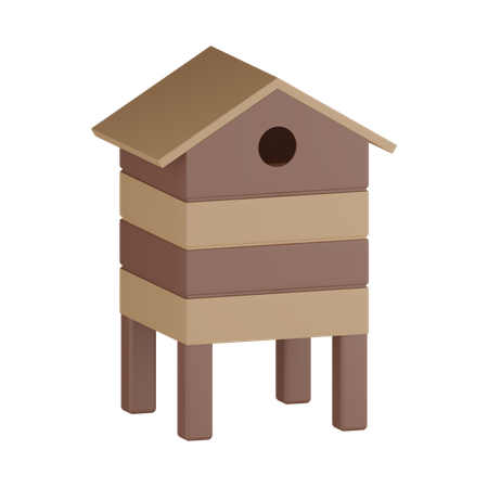 Bee Box 3D Icon