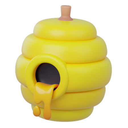 Bee Hive  3D Icon