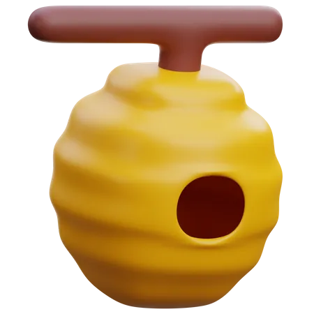 Bee Hive  3D Icon