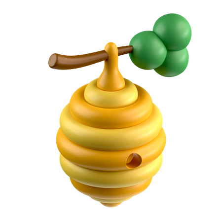 Bee Hive  3D Icon