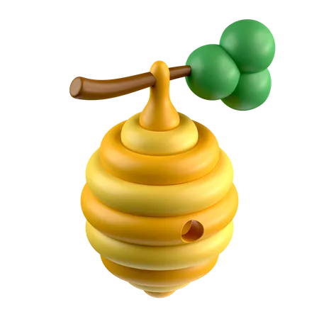 Bee Hive  3D Icon