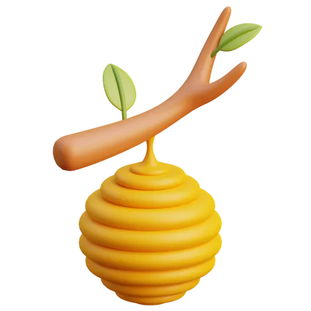 Bee Hive  3D Icon