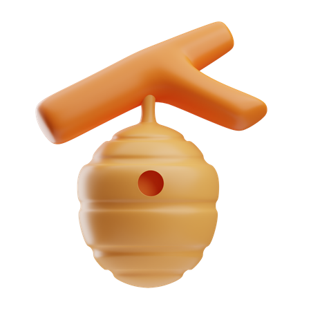 Bee Hive  3D Icon