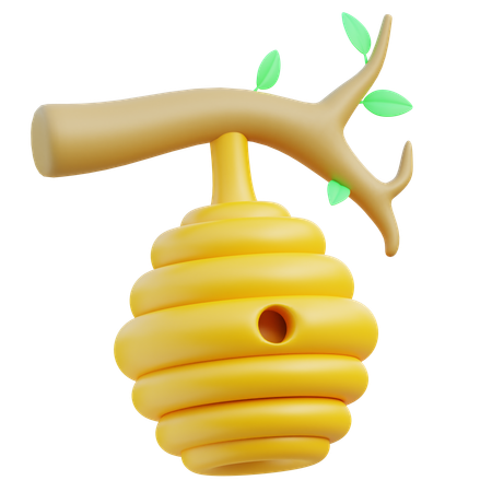 Bee Hive  3D Icon