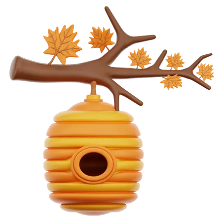 Bee Hive  3D Icon