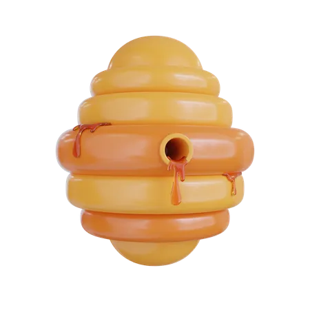 Bee Hive  3D Icon