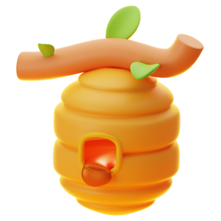 Bee Hive  3D Icon