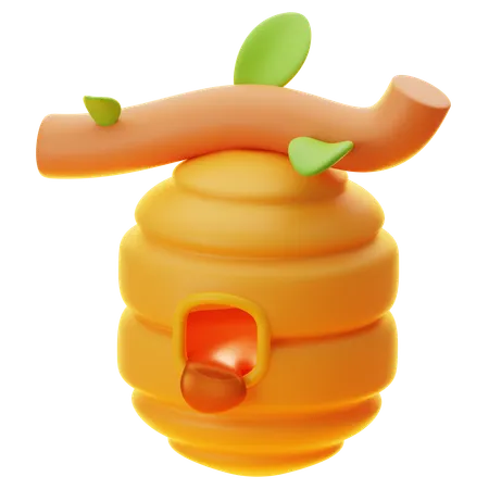 Bee Hive  3D Icon