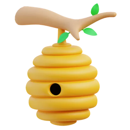 Bee Hive  3D Icon