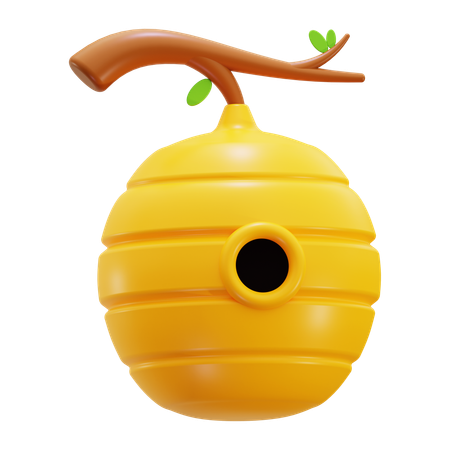 Bee hive  3D Icon