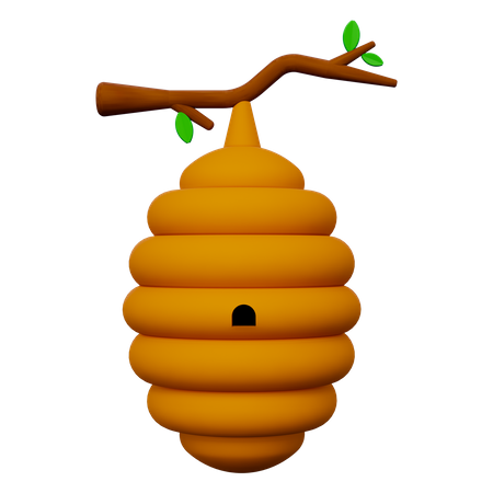 Bee Hive  3D Icon