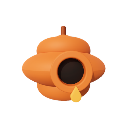 Bee hive  3D Icon