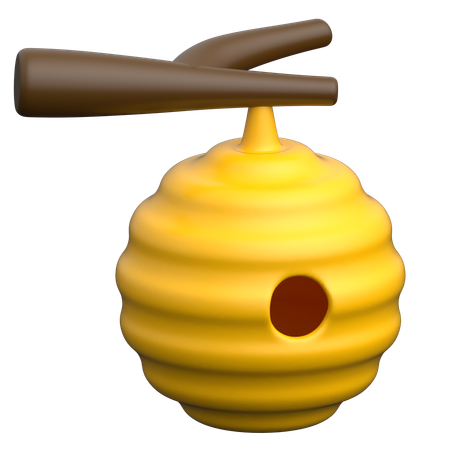 Bee Hive  3D Icon