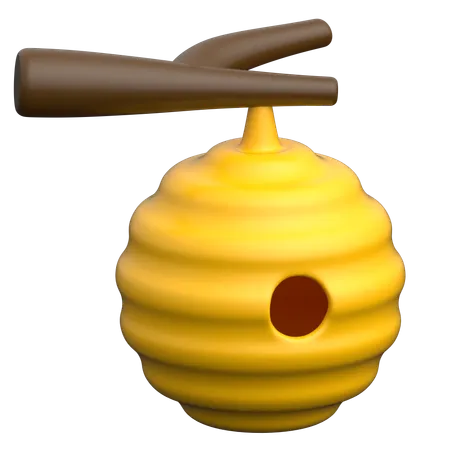 Bee Hive  3D Icon