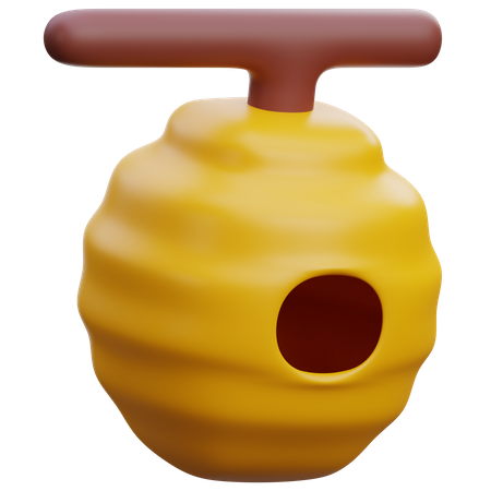 Bee Hive  3D Icon