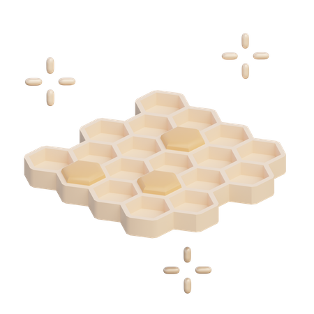 Bee Hive  3D Illustration