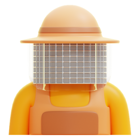 BEE KEEPER  3D Icon