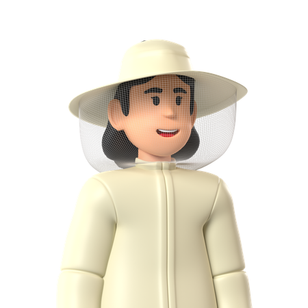 Bee Keeper  3D Icon