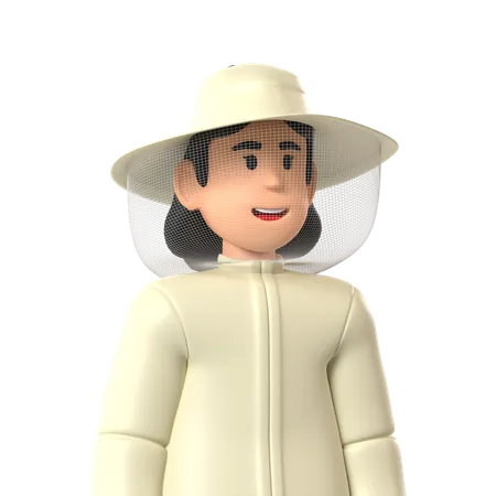 Bee Keeper  3D Icon