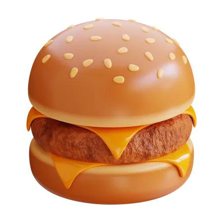 Beef burger  3D Icon