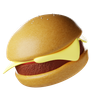 free 3d beefburger 