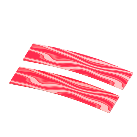 Beef Navel Fatty Thin Slice  3D Icon