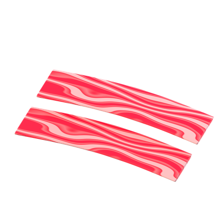 Beef Navel Fatty Thin Slice  3D Icon