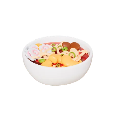 Beef Ramen Noodle  3D Icon