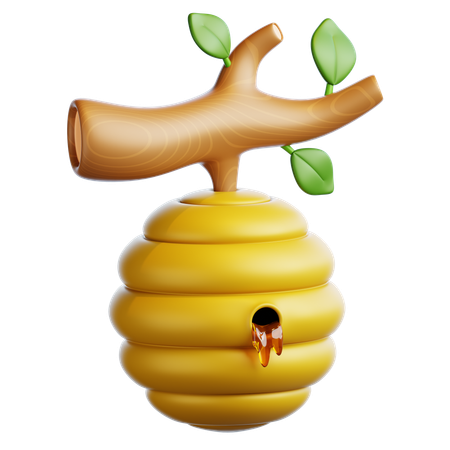 Beehive  3D Icon
